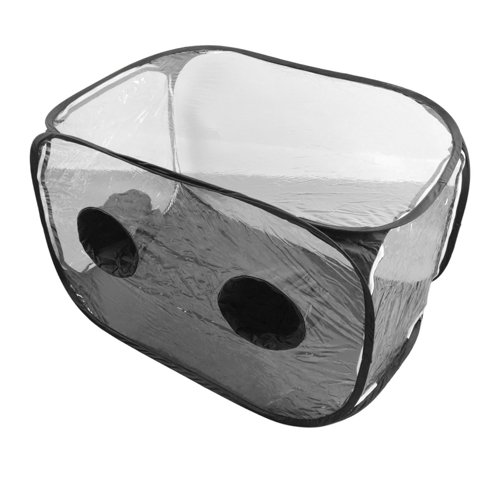 Mushroom Growing Still Air Box Portable Foldable Pop Up PVC Mushroom Container Set — image 4