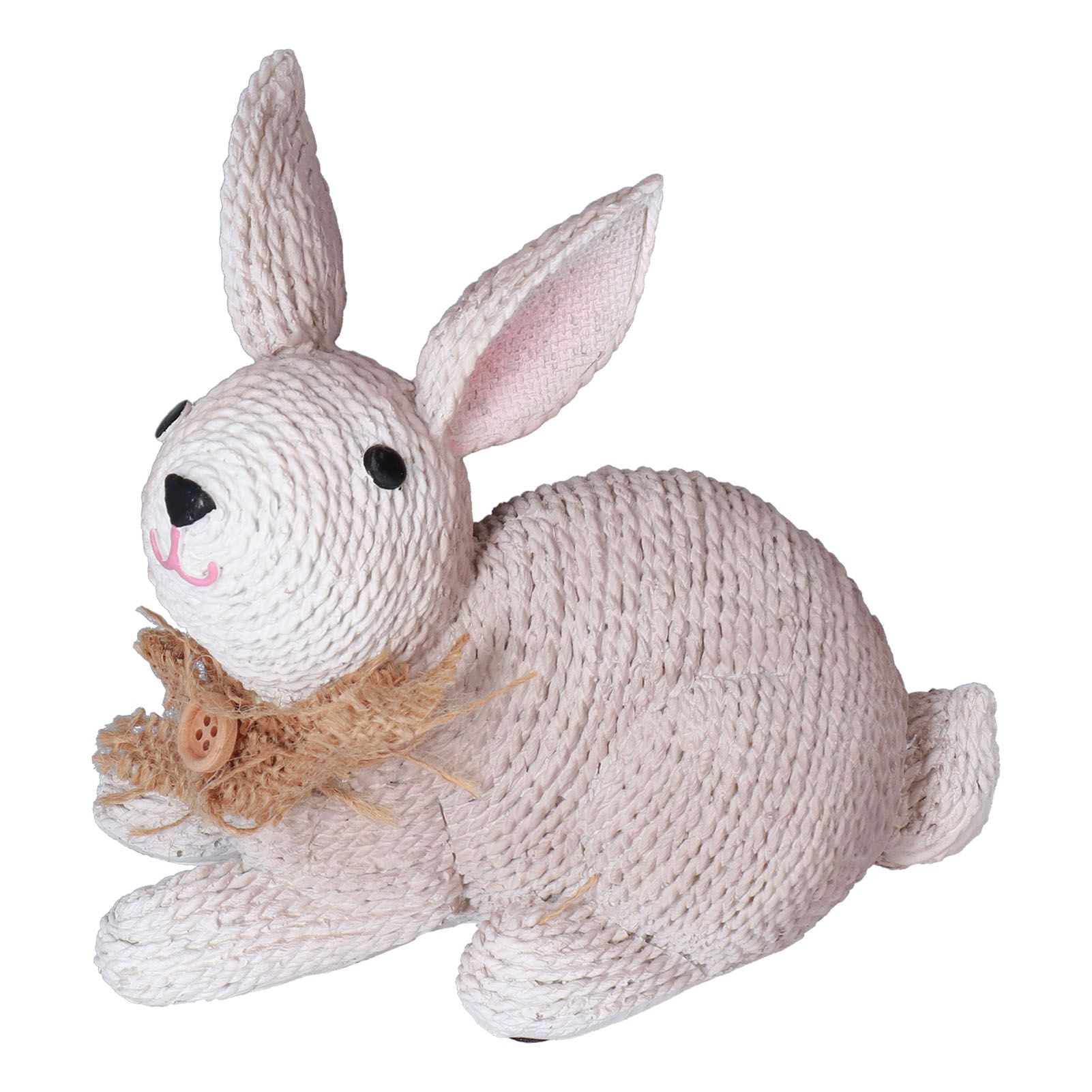 Rabbit Sculpture Simulation Resin Rabbit Ornament Environmentalliy Friendly and Durable for Family and BedroomRabbit A — image 4