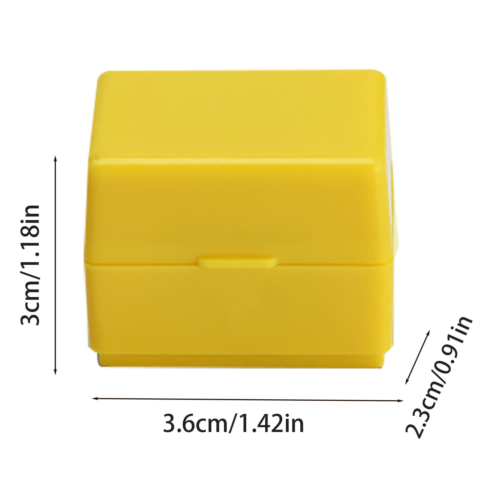 Privacy Identity Theft Roller Stamp, Confidential Express Envelope Data Blocker Security Seal Applicator, 2 ml, Orange — image 3