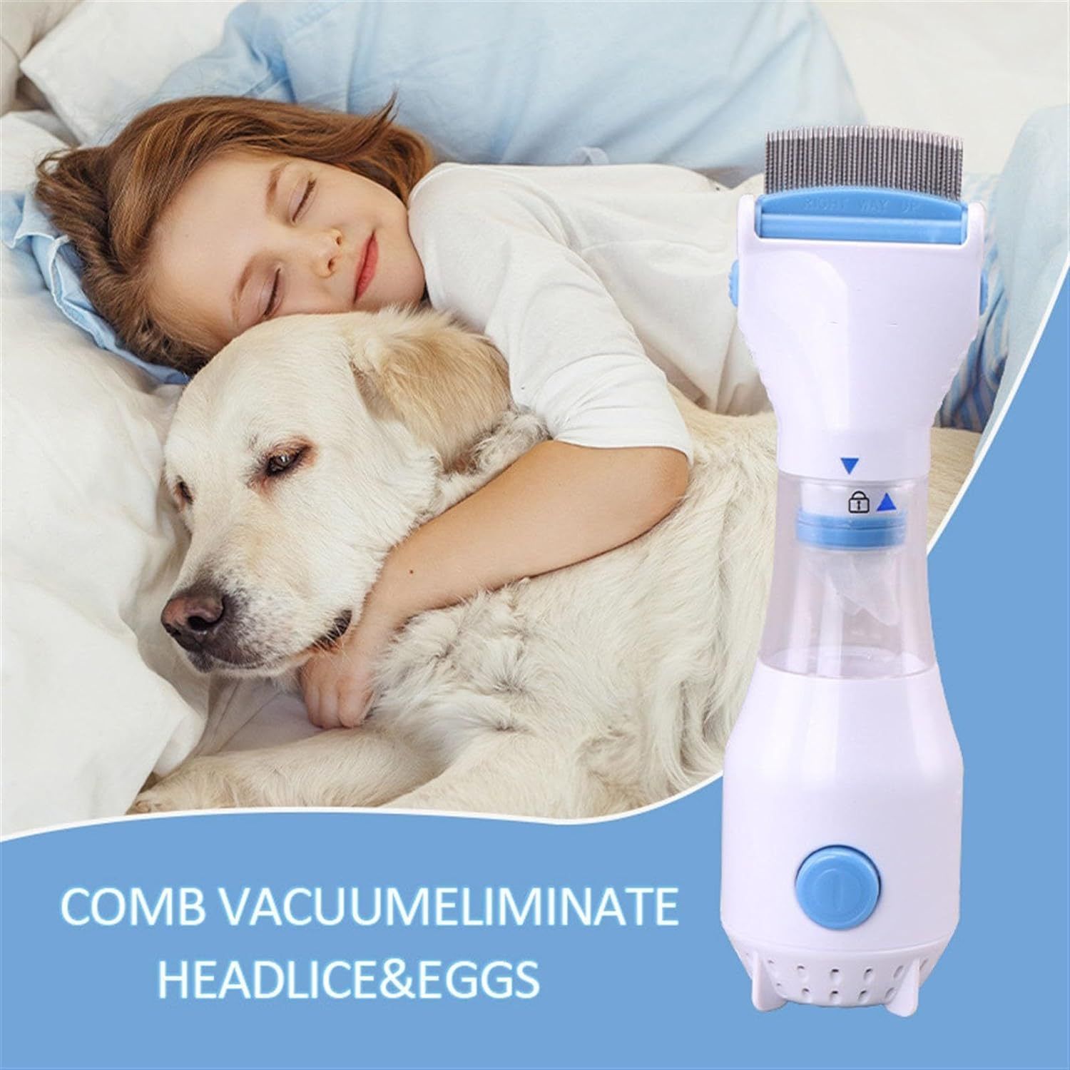 Electric Head Lice Vacuum Comb,Head Lice Treatment, Electric Lice Remover,Out Performs Other Head Lice Combs — image 4
