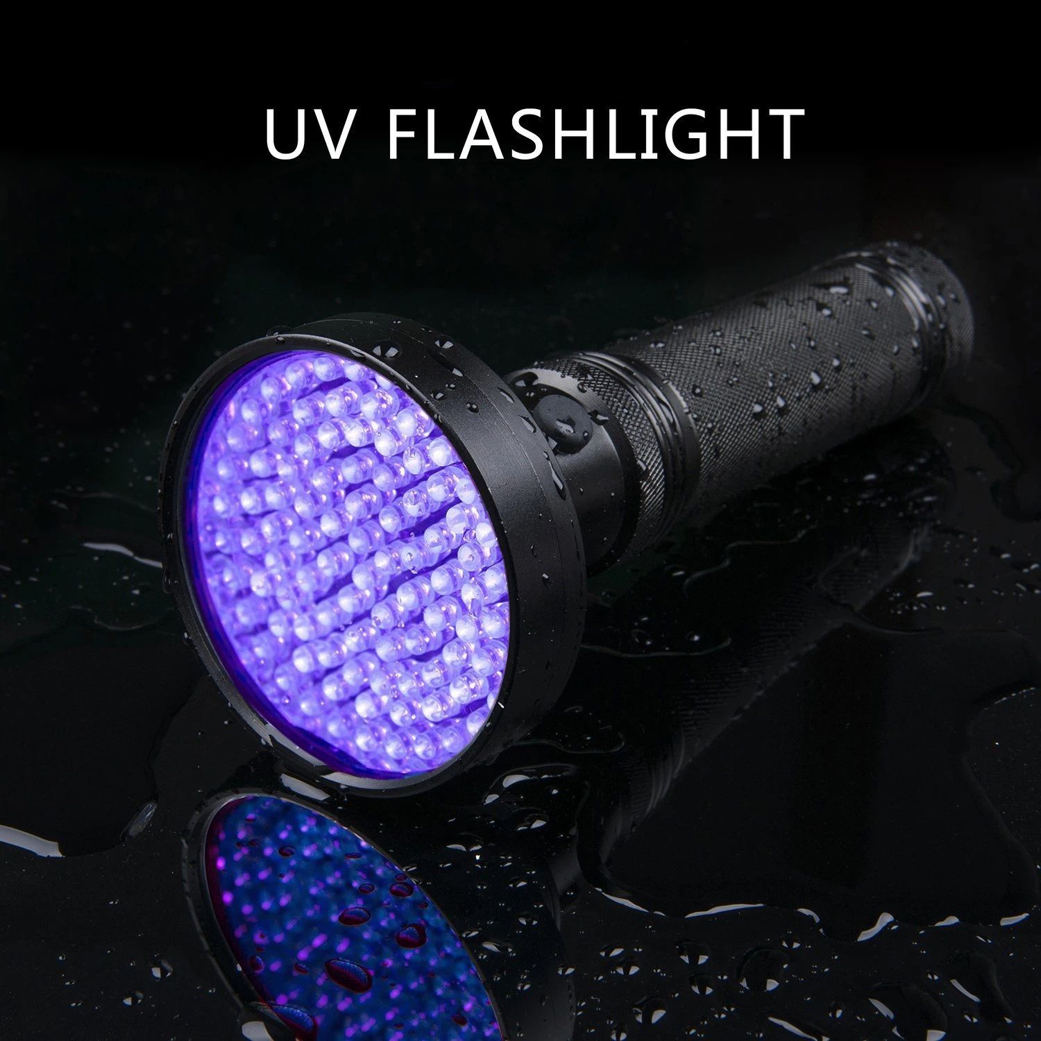 Ultraviolet Flashlights UV Detector, LED Flashlights Pet Urine Detector for Cat Urine, Stains, Bed Bug, Batteries not Included (100-UV purple flashlight) โ image 4