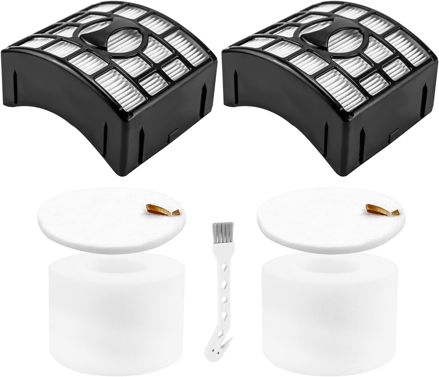 NV770 Filter Replacement Compatible with Shar-k Duo Clean Lift-away Upright Vacuum UV700 N,NV771,NV600,NV601,NV611,ZU701 Replaces # XFF600,XHF600,2 High