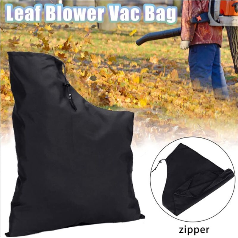 Zipper Bag for Leaf Blower Vacuum Cleaner, 420D Oxford Dustproof Waterproof Dustproof Vacuum Bag Replacement Bag — image 3