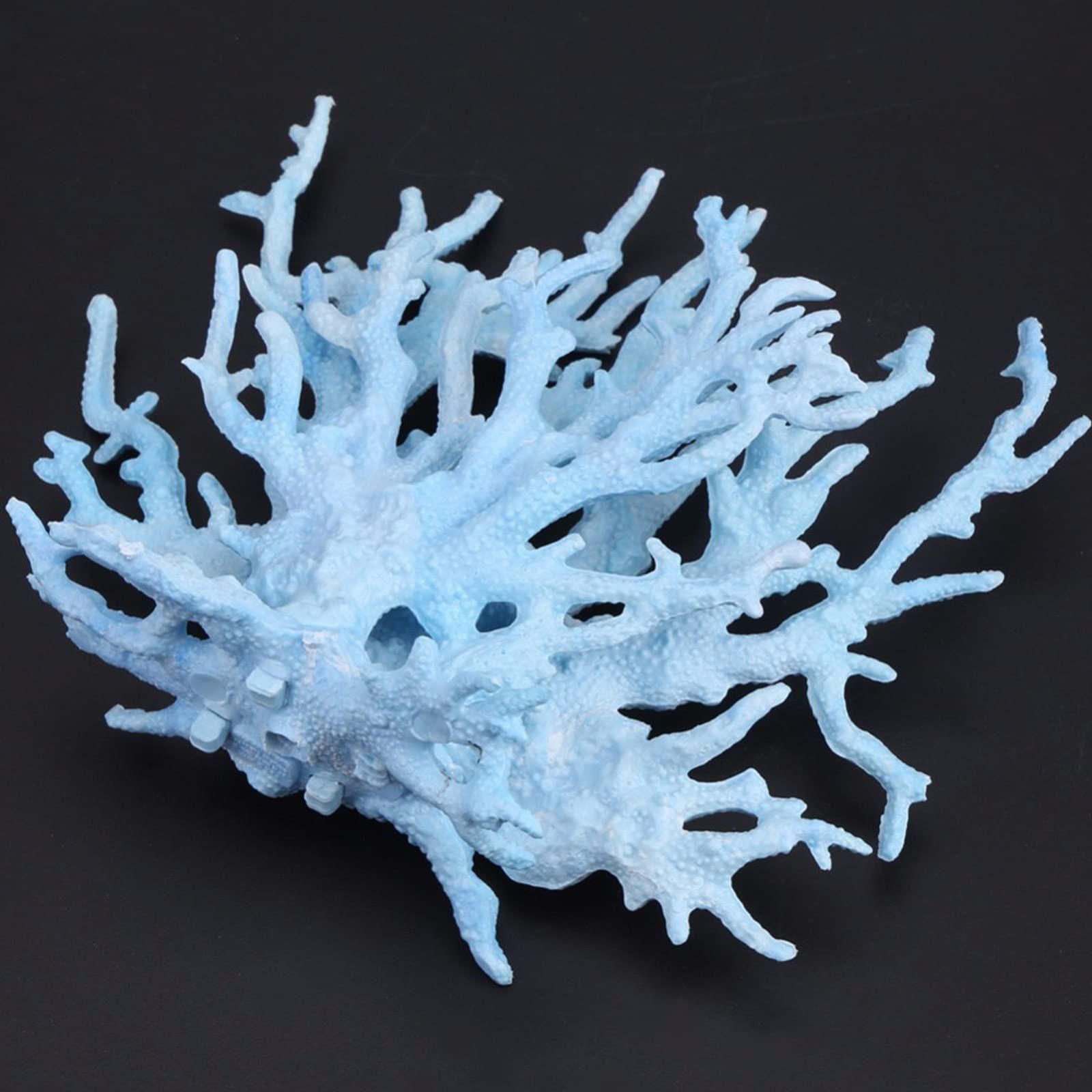 Aquarium Coral Ornament Resin Coral Reef Decor Artificial Aquarium Plants Landscape Fish Tank Accessories Decorations, Blue — image 4