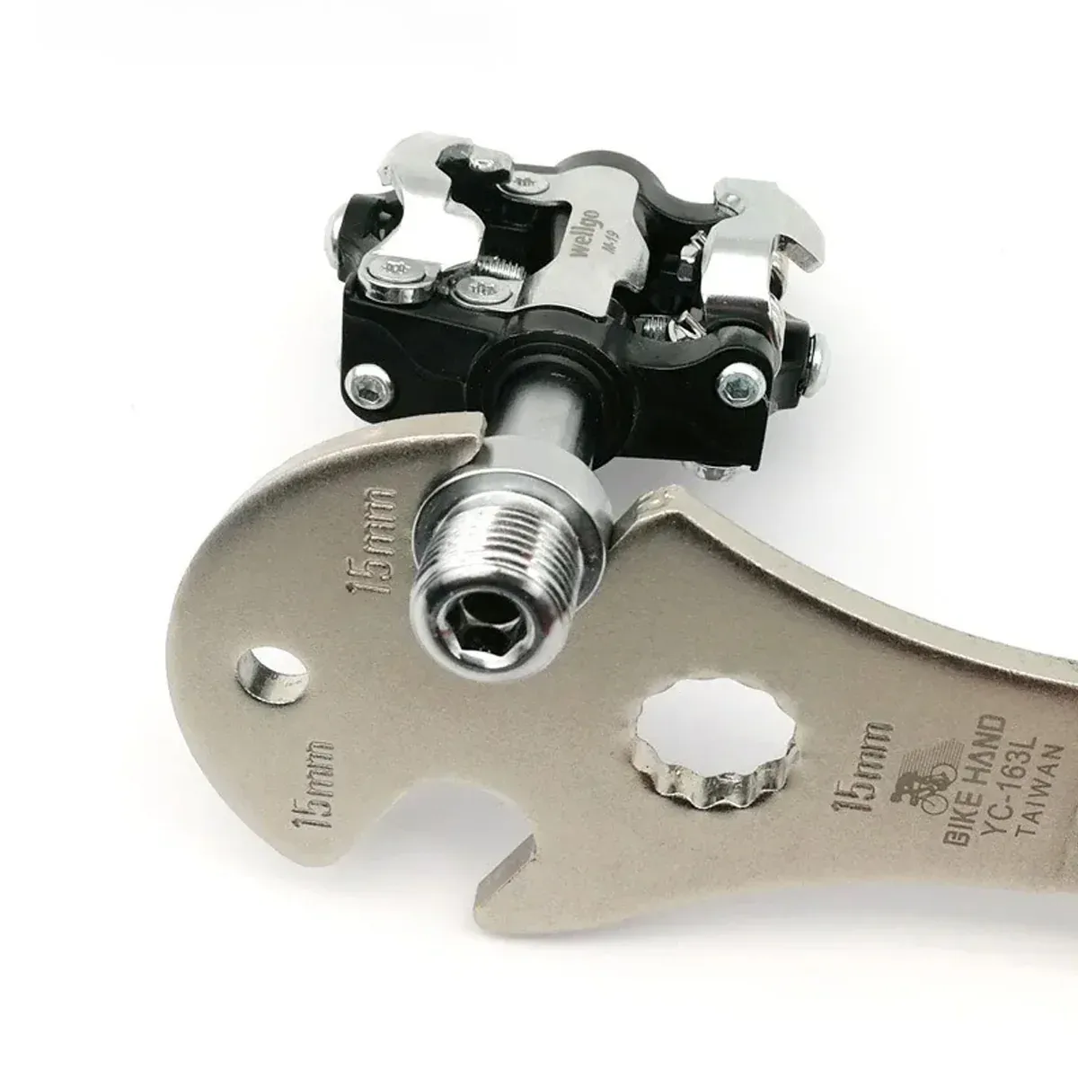Bike Pedal Wrench Extended Handle Road Mountain Bicycle Repair Removal Tool Use โ image 4