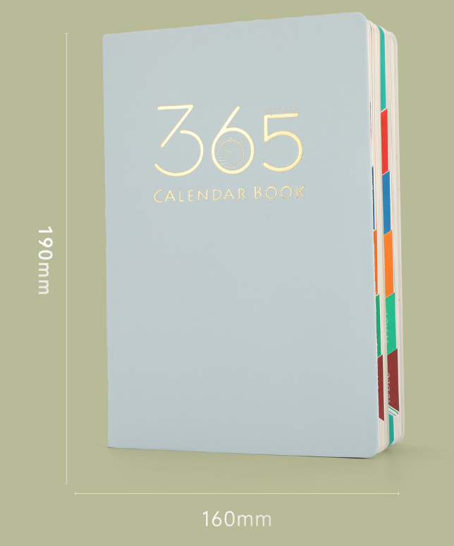 Pink 2026 Daily Planner & 365 Days Calendar Book | Professional Time Management Organizer | Work Efficiency Handbook 190x160mm — image 2