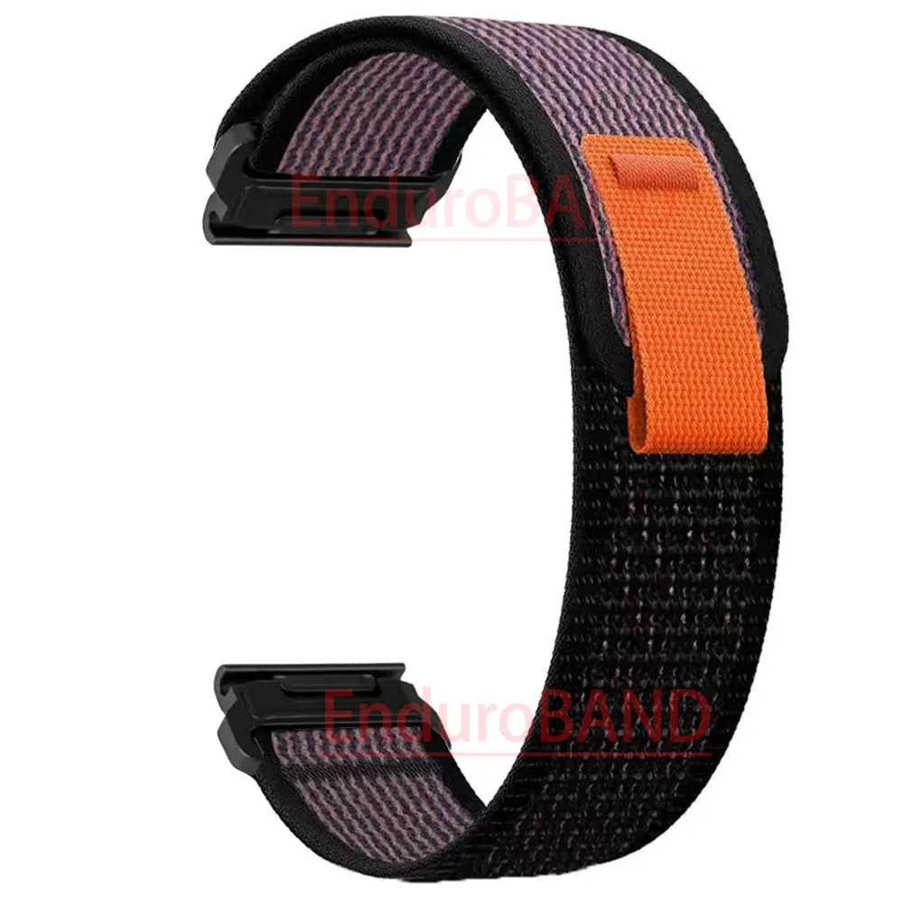 Nylon Watch Band Compatible with Garmin Fenix 7 7X 6X Pro Enduro Instinct Mk1 Epix Gen 2 A14, 26mm
