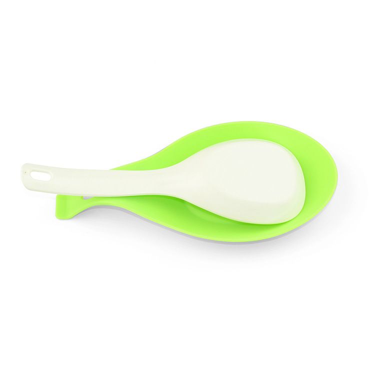Spoon Rest for Stove Top Silicone Spoon Rest for Kitchen Counter - Kitchen Spoon Rest Silicone Spatula Holder Silicone Spoon Holde โ image 4