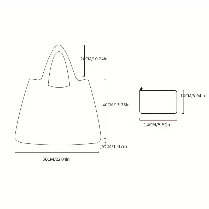 Polyester Oil-Painting Shopping Bag: Lightweight & Foldable, Large Capacity, Wear-Resistant, Shoulder/Hand Carry, Practical & Stylish โ image 6