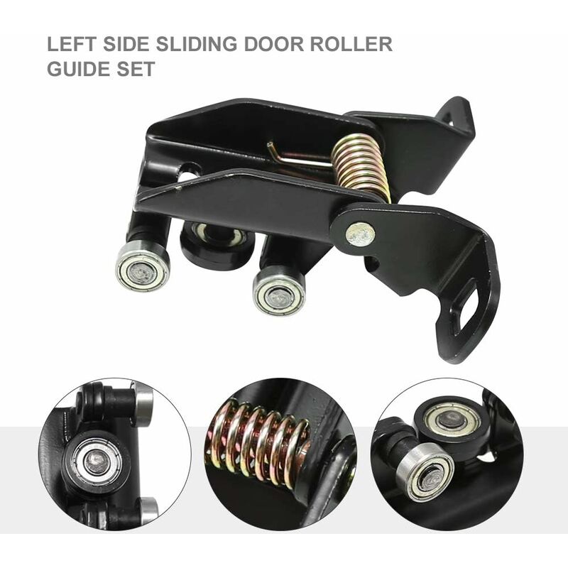 3 pcs Set Left Sliding Door Guide ROllers For Transit Mk6 Mk7 Left 1667675 (Top + Middle + Bottom) — image 4