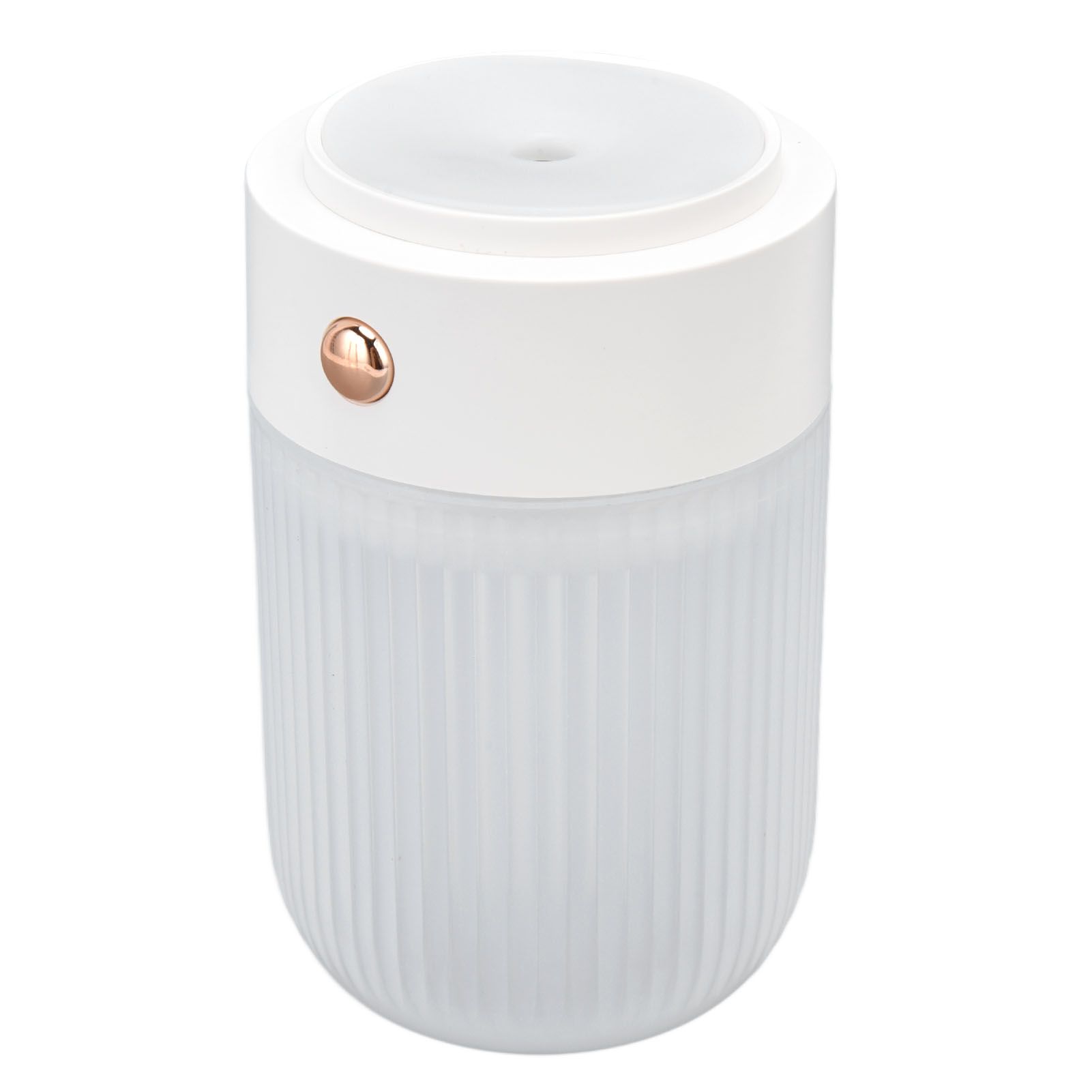 250ml Mini Air Humidifier USB Powered Colorful Lamp Humidifier for Car Office Living RoomWhite โ image 3