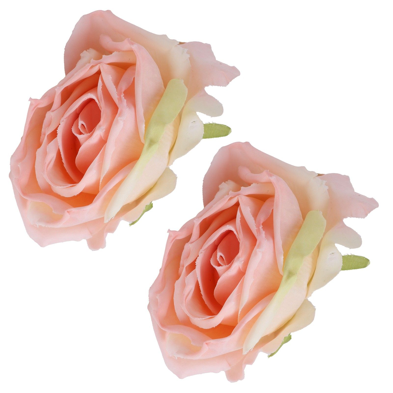 2Pcs Novelty Wooden Napkin Buckle Artificial Floral Napkin Ring for Festival Table DecorationPink โ image 5