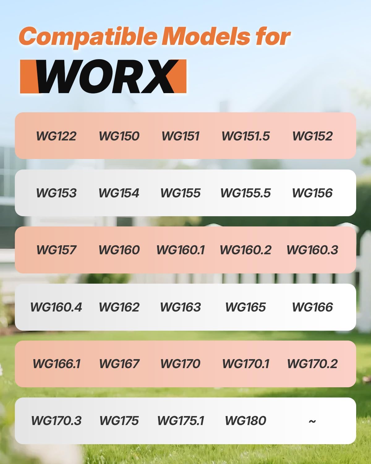 23 Pack WA0010 Trimmer String Compatible with Worx Weed Eater, 0.065" Autofeed Replacement Spool Trimmer Line for Worx Weed Eater (16 Line Spools + 7 Cap) — image 4