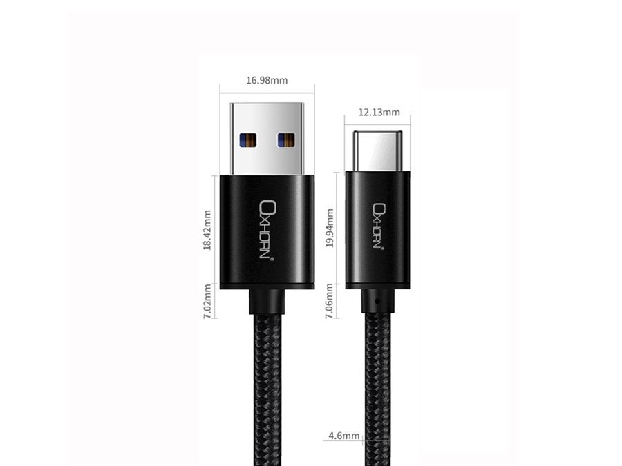OXHORN CB-CU-312 USB 3.2 A to C Cable 2m โ image 3