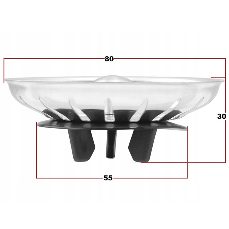 Stopper for IKEA Kitchen Atlant / Domsjö / Strainer for Sink - Basket Valve 49 — image 6