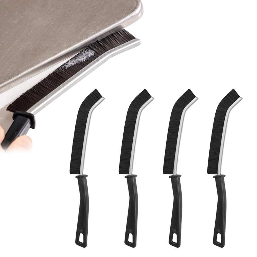 4Pcs Gap Cleaning Brush Crevice Cleaning Tool Multifunctional Brushes for Household Shutter Door Window Track -White — image 6