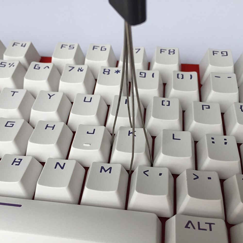 Metal universal computer keyboard cover remover, mechanical keyboard cover removal and cleaning tool, keycap extractor — image 4