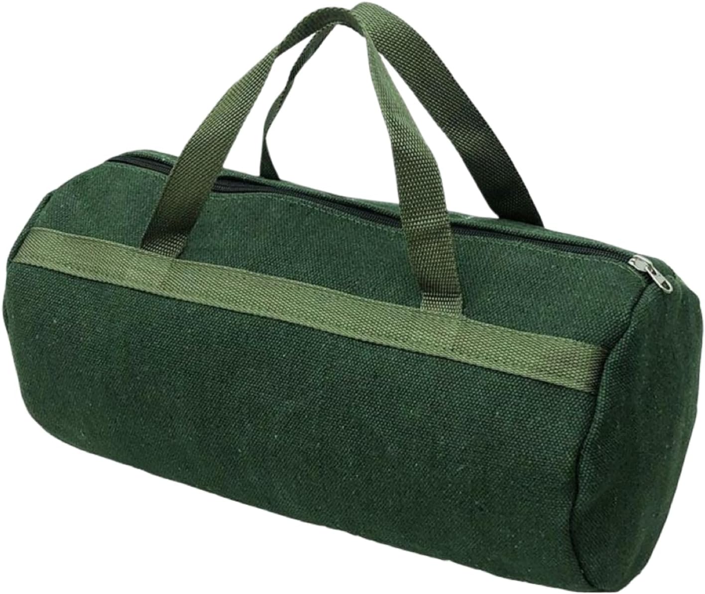 Grill Accessory Storage Bag, 24" Extra Thick Canvas Grill Utensil Storage Bag, Double Zipper Grill Tool Storage Bag, BBQ Tool Storage Bag Carry Bag for Camping
