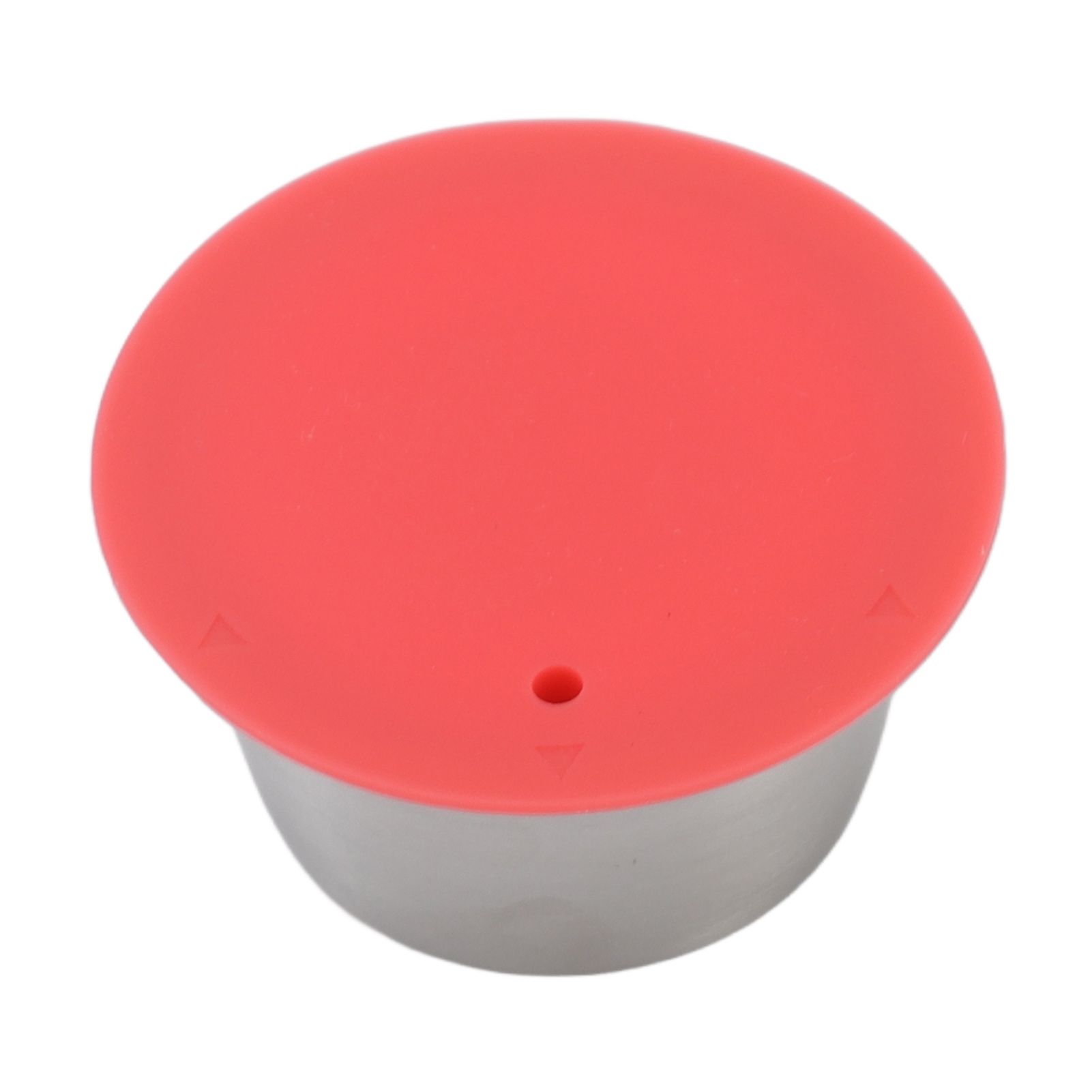 Stainless Steel Refill Coffee Capsules Reusable Coffee Filter Cup Set with Powder Cover for Dolce Gusto Red โ image 6
