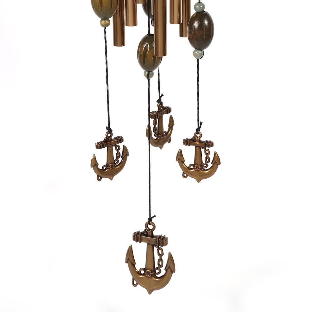 Vintage Style Tubes Windchime Church Bells Wind Chimes Door Window Hanging Home Decoration — image 2