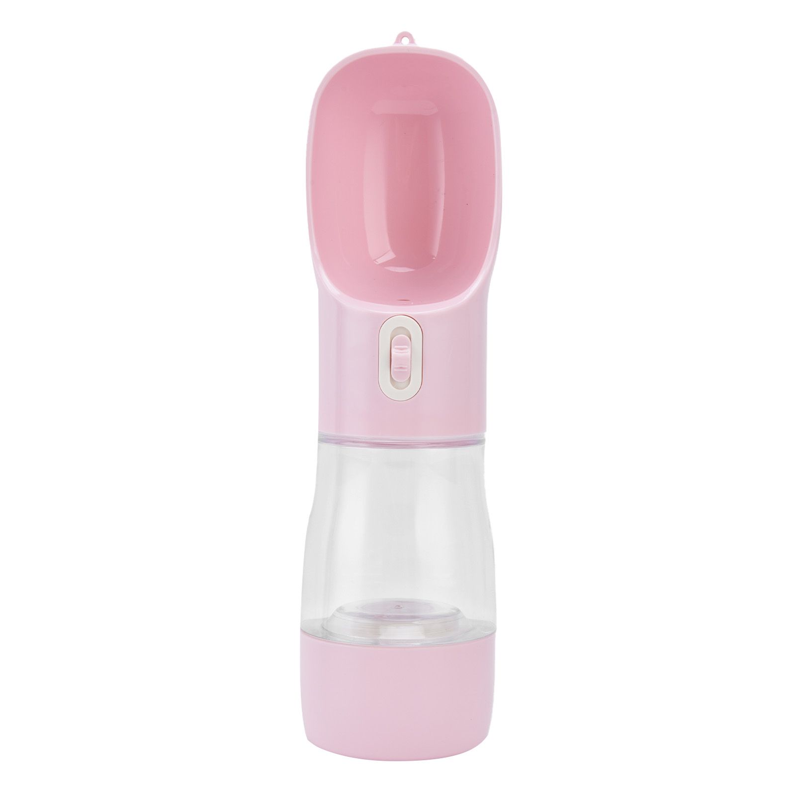 2 in 1 Pet Water Bottle Portable Anti Leakage Dog Food Bottler for Outdoor TravelingPink โ image 2