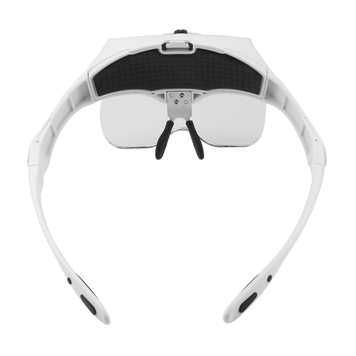 Hands Free Headband Magnifying Glass, USB Charging Head Magnifier with LED Light Jewelry Craft Watch Hobby 5 Lenses 1.0X 1.5X 2.0X 2.5X 3.5X (Upgraded Version) — image 3