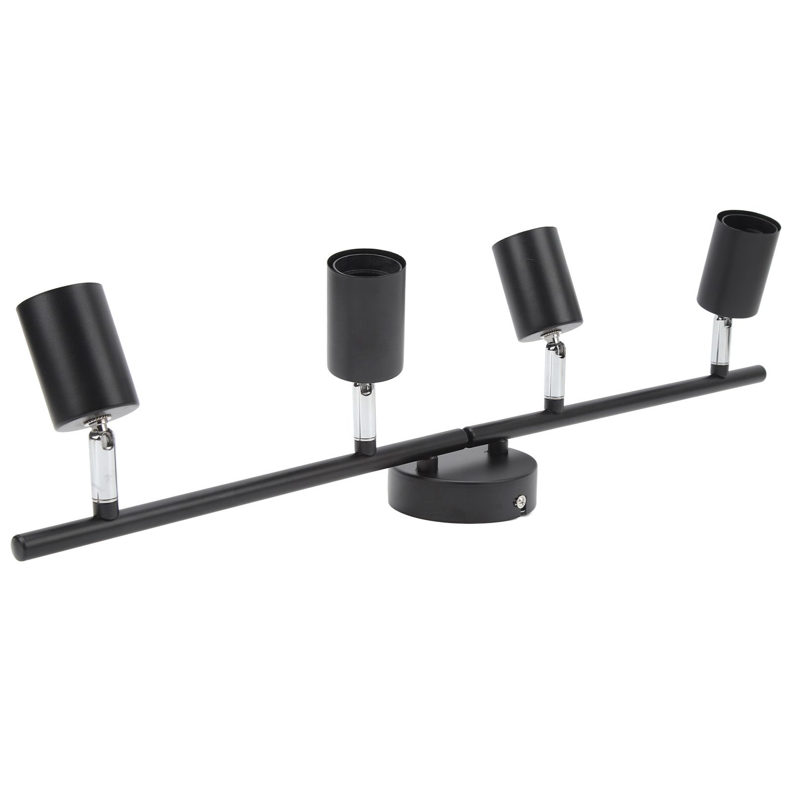 Tracking Lights Ceiling LED 4 60W Adjustable Angle Foldable Matte Black 4 Light Tracking Lighting for Bedroom Hotel 85โ265V โ image 6