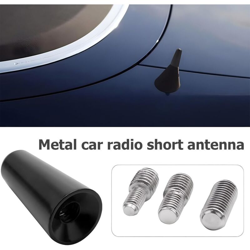 Universal Short Car Antenna 3cm Amplified Rod for Car Radio Stereo Compatible with All Vehicles — image 2
