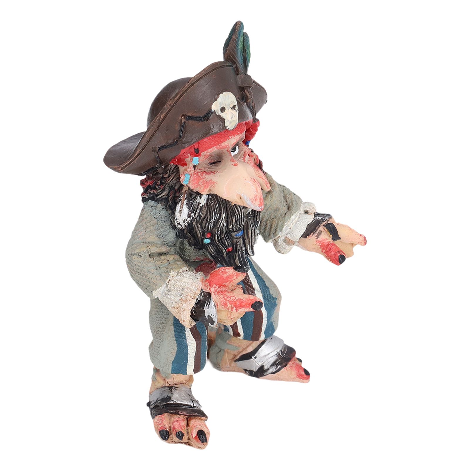 Mushroom Demon Statue Resin Garden Sculpture Desktop Lawn Courtyard Ornament for Home Decoration — image 2