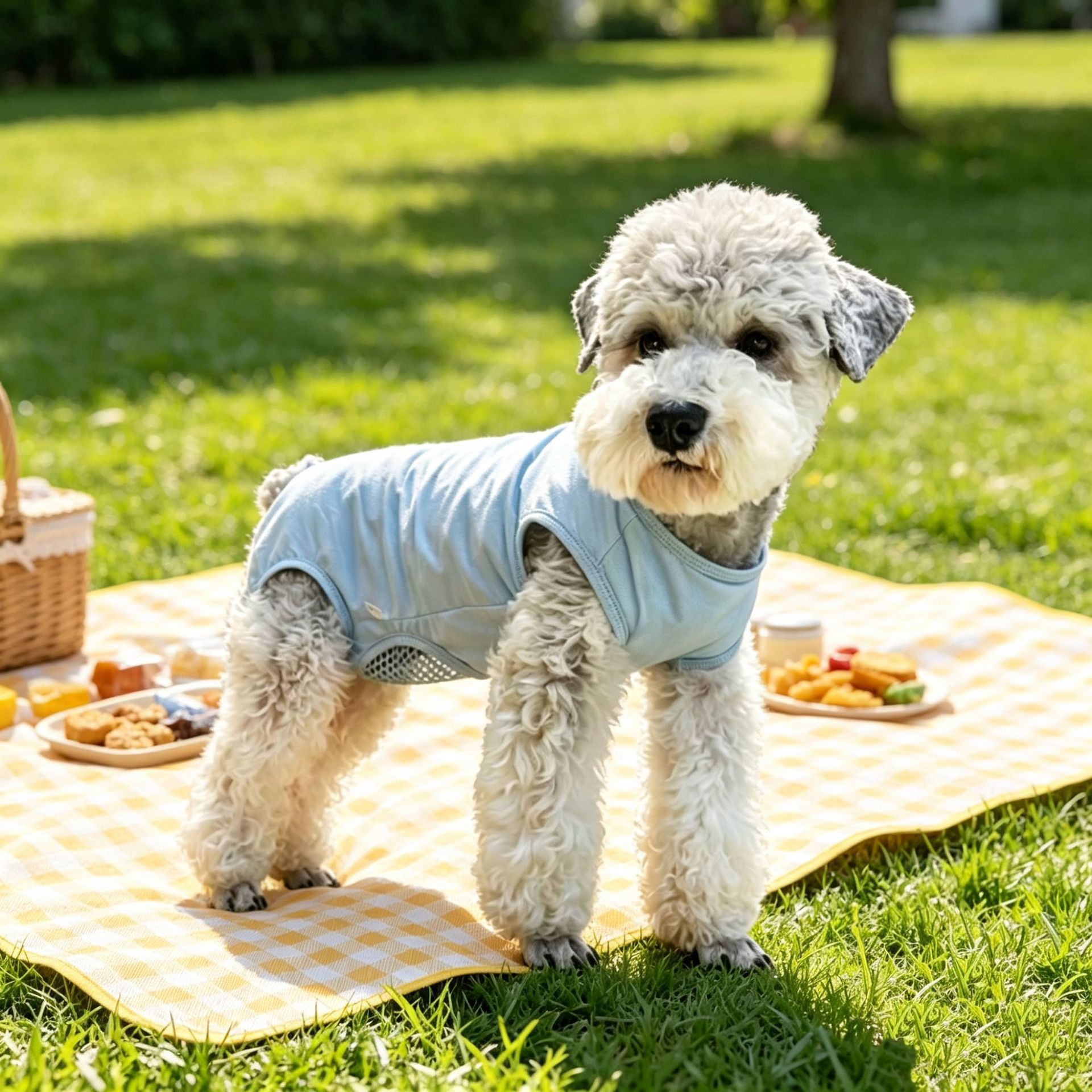 Dog Breathable Coverall Nylon Pet Clothing — image 4