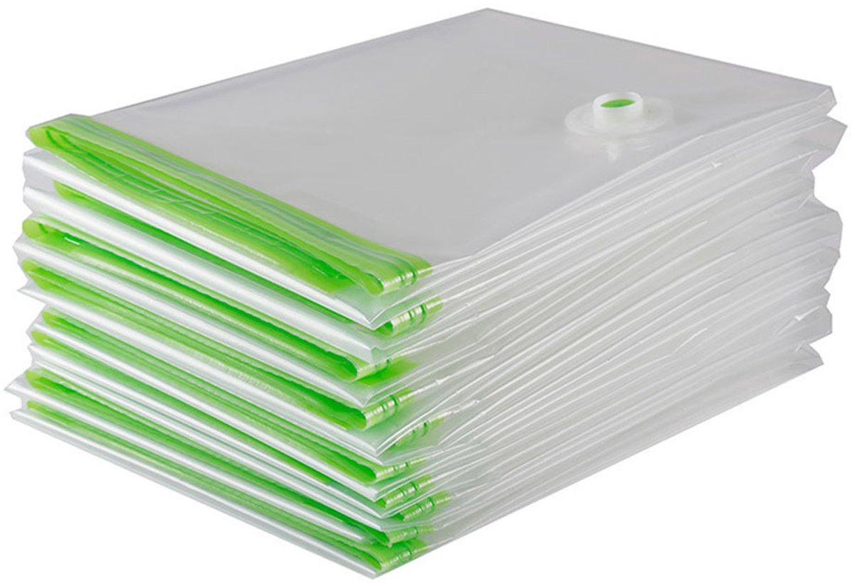 Vacuum Bags for Clothes - Set of 4 - with Manual Inflation Function - 120 × 100cm