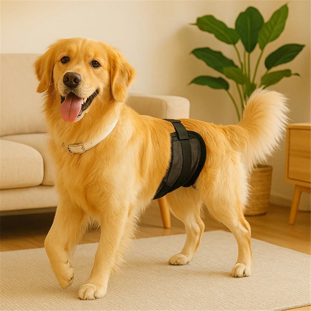3-Pack Dog Diapers Male–Reusable & Washable Belly Bands for Dogs, Breathable Air-Mesh Fabric — image 3