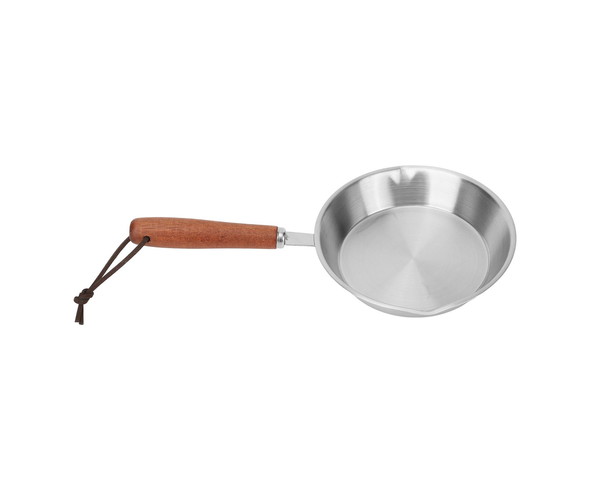 Stainless Steel Frying Pan, Non-Stick Egg Fryer for Household & Restaurant, 6.3 Inch โ image 2