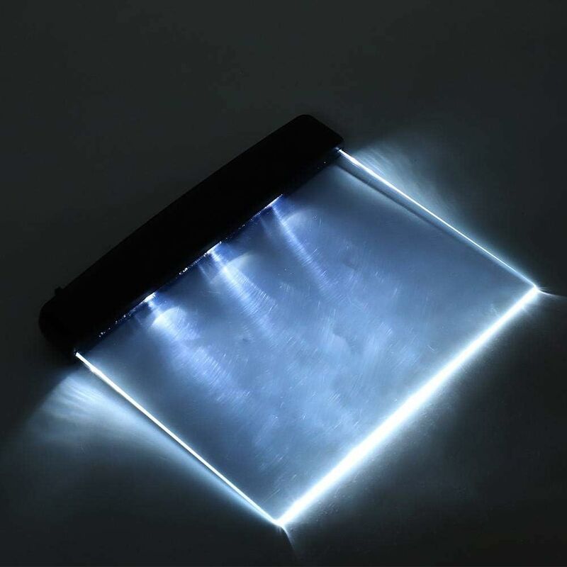 LED Reading Lamp Night Light Wedge Book Eye Care Portable Bookmark Light Bright Book Board For Reading In Bed, Car — image 4