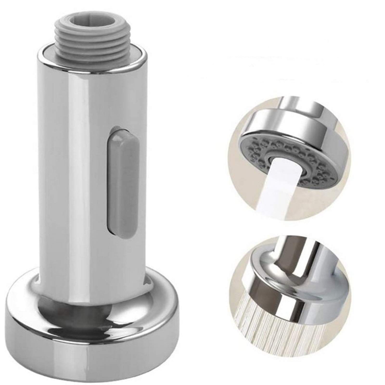faucet spray shower head kitchen hose water sink chrome sprayer hand pull tap nozzle single splash held faucets