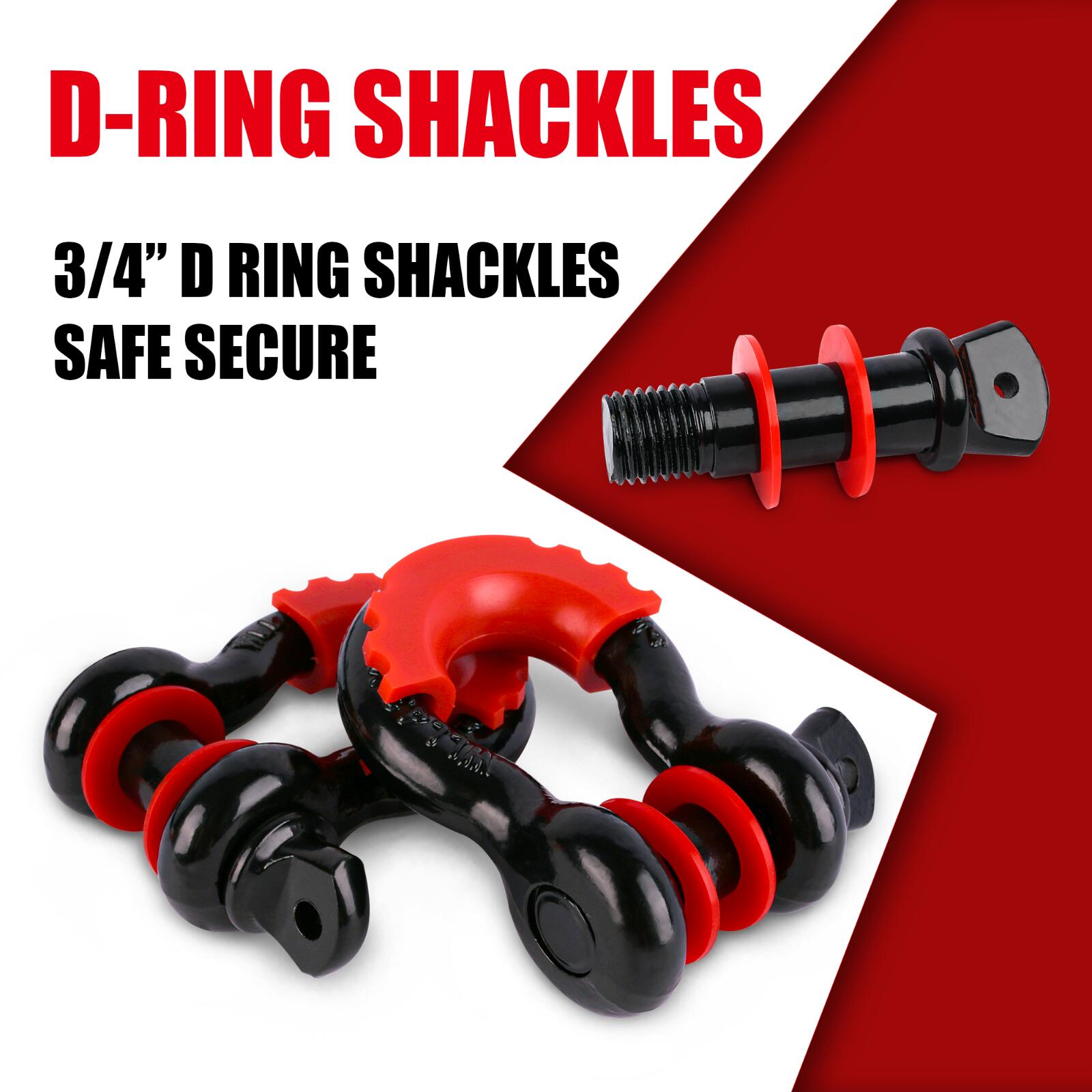 X-BULL 4WD Recovery Kit Snatch Strap / Recovery Tracks Gen3.0/ Mounting pins โ image 6