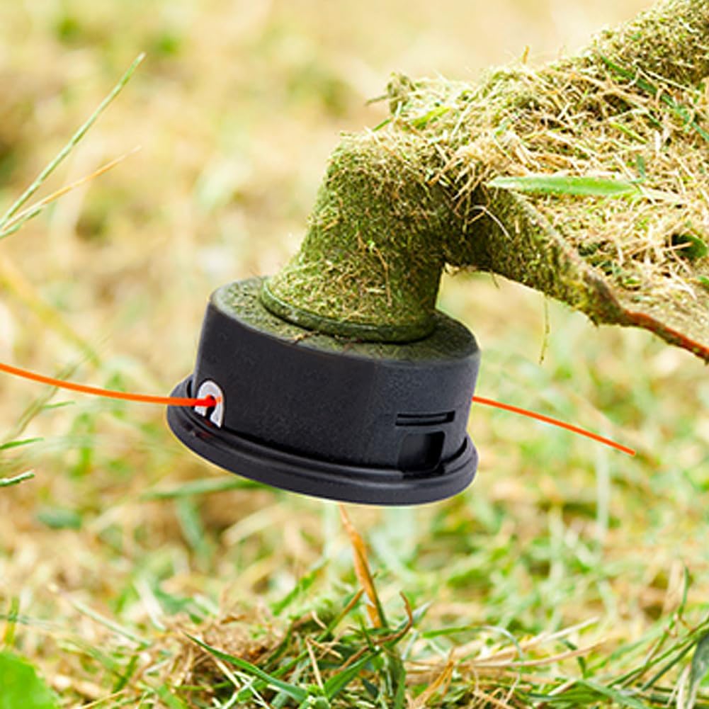 String Trimmer Line 0.095-Inch, 328 Feet 2.4mm Round Nylon Weed Eater String for Grass, Weeds and Brush, Universal Fit for Gas and Electric Trimmers (Orange — image 6