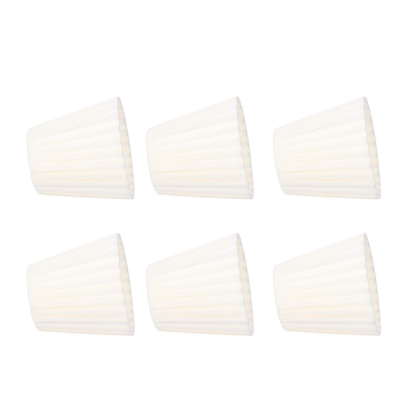 6Pcs Lamp Shade Cloth Crystal Chandelier Wall Light Modern Simple Household Supplies — image 4