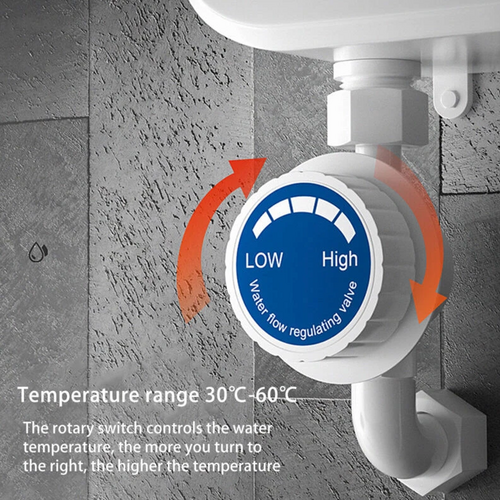 Mini Electric Instant Tankless Hot Water Heater Under Sink Shower Water System โ image 3