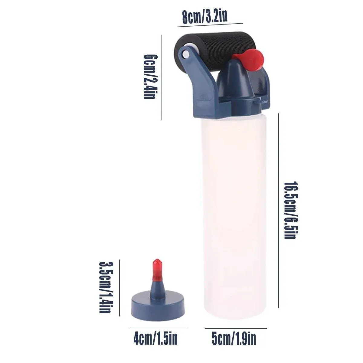 Wood Glue Roller Applicator Glue Bottle Set Bottle Easy To Use Spare Parts AU — image 3