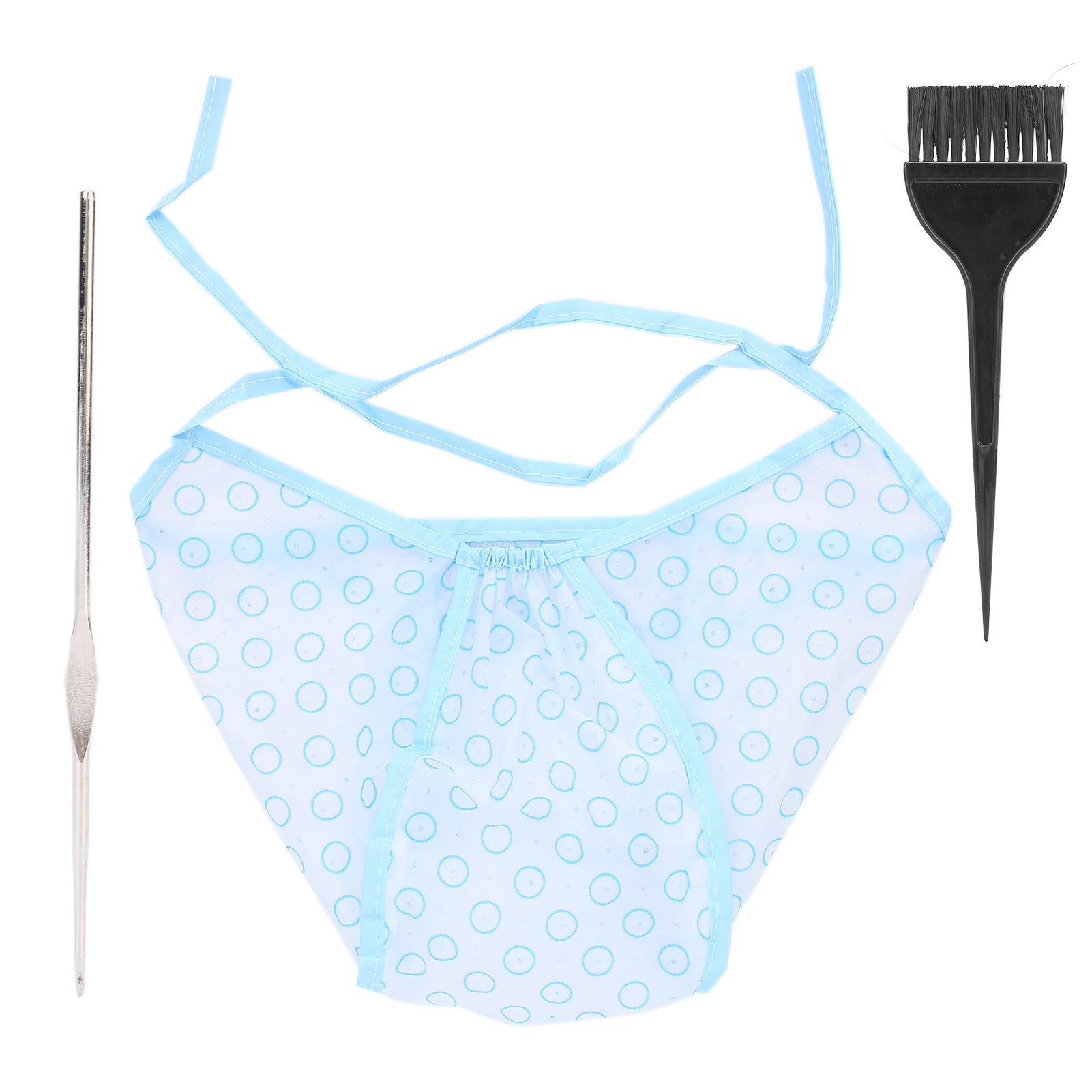 Hair Cap for Curls, Reusable Curl Cap with Hair Dyeing Brushes and Needle โ image 5