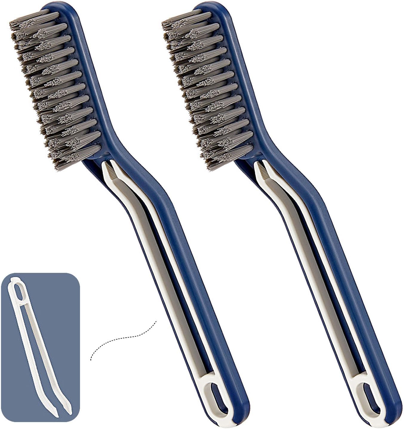 Hard Bristle Crevice Cleaning Brush - Multifunctional Gap Cleaning Brush, Cleaning Tools for Household Use, Home, Kitchen, Bathroom, Window, Vehicle, Faucets
