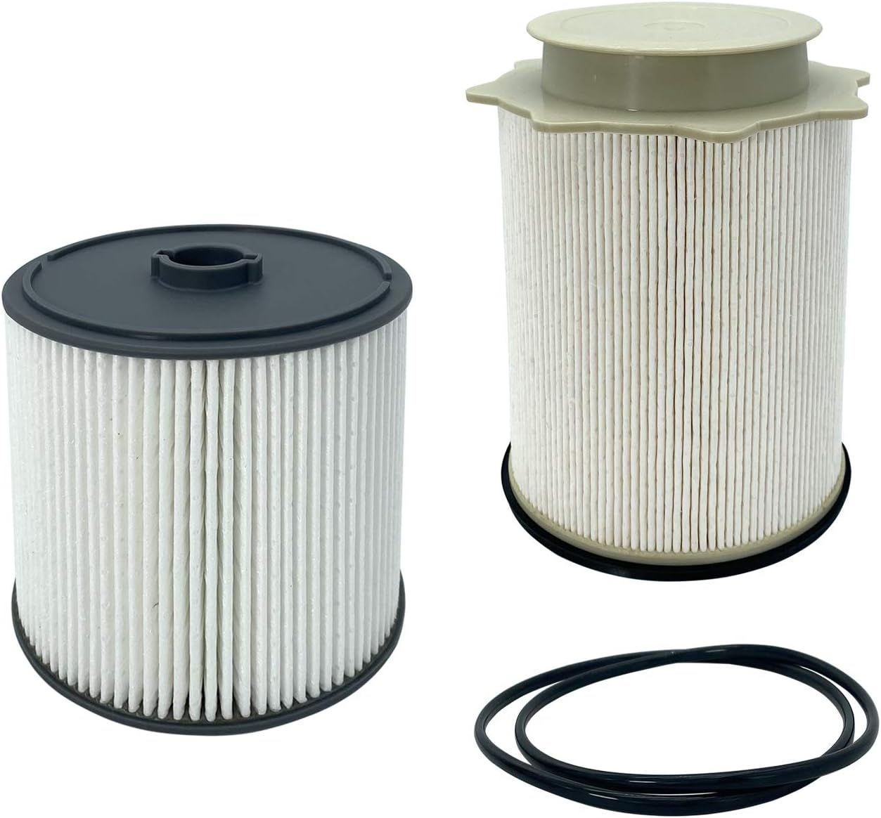Diesel Fuel Filter and Water Separator Set, 68157291AA and 68436631AA Replacement for 2019-2021 Dodge Ram 6.7L Cummins Trucks