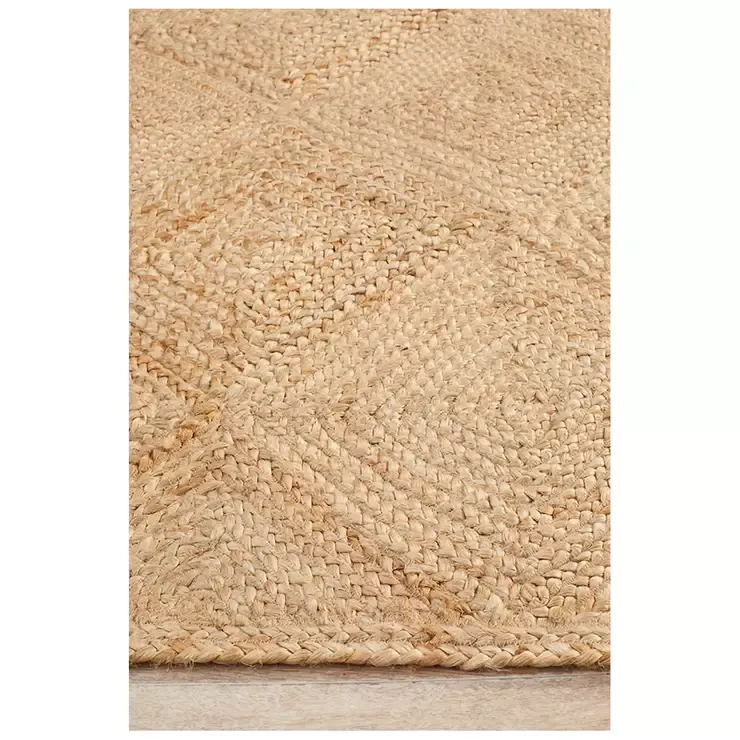 Natural Jute Rug 220 × 150cm for Living Room — image 4