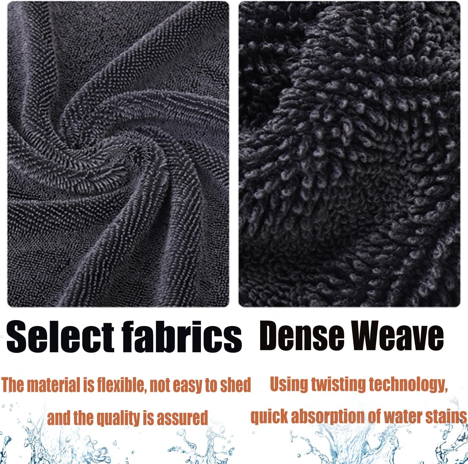 Shiny Wipes Cleaning Cloths for Shower, Bath XXL Drying Towel, Streak Free & Ultra Absorbent Microfiber Towels, Escape The Bathroom Cars Limescale Struggle — image 3