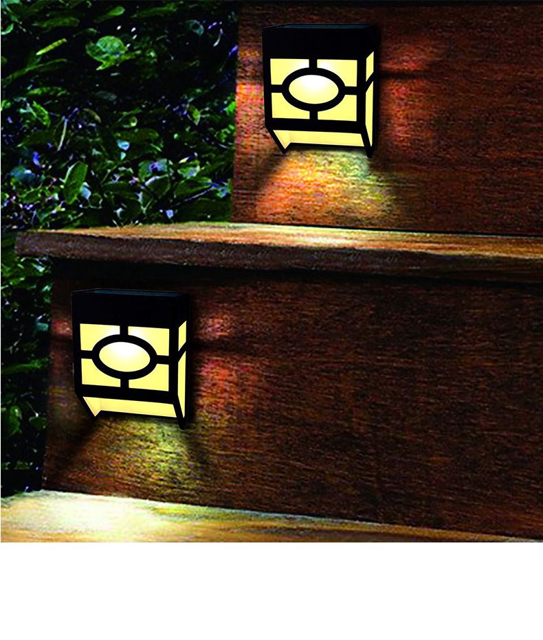 4pc Modes Solar Waterproof Lighting for Deck, Fence, Patio, Front Door, Stair, Landscape, Yard and Driveway Path — image 5