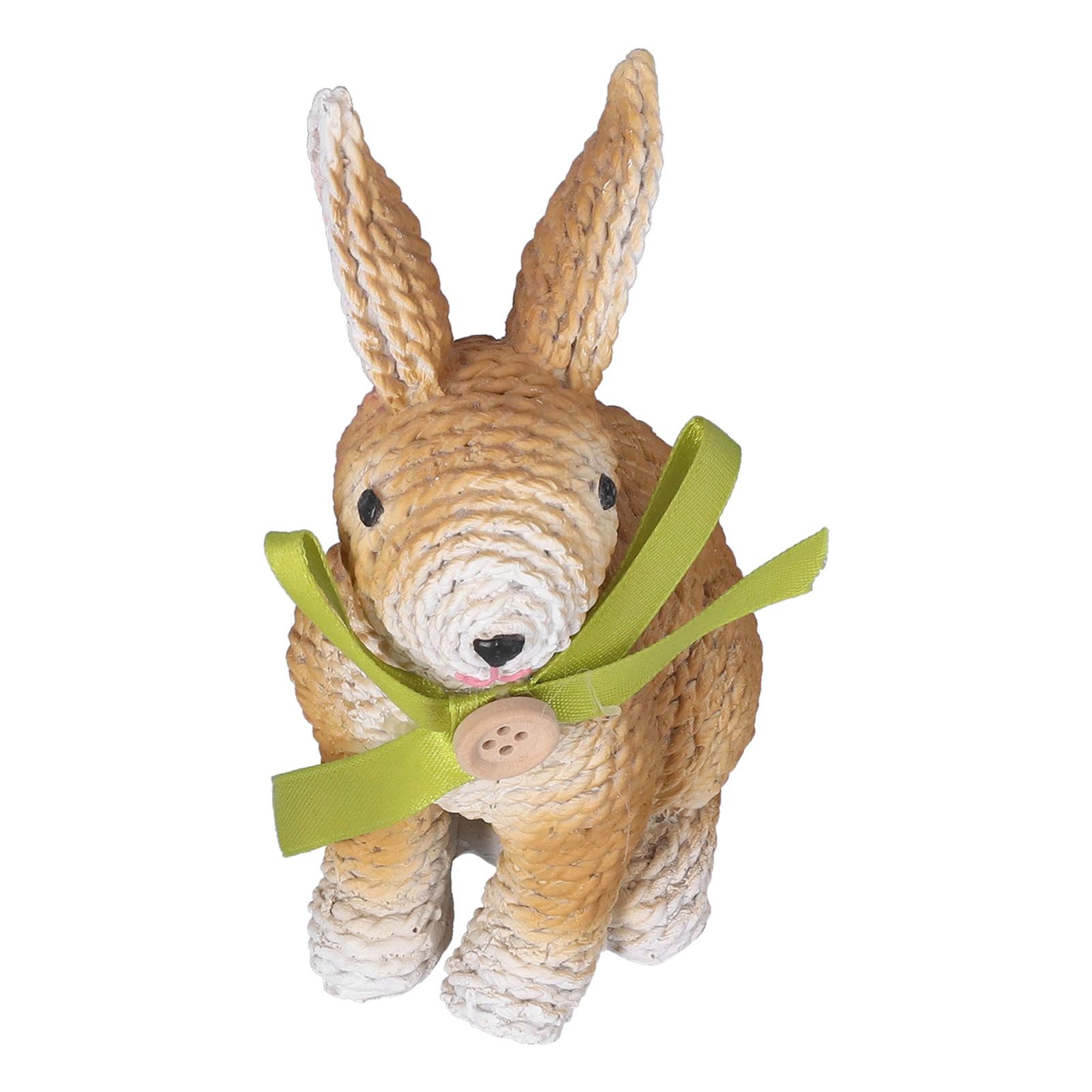 Rabbit Sculpture Simulation Resin Rabbit Ornament Environmentalliy Friendly and Durable for Family and BedroomRabbit B — image 2