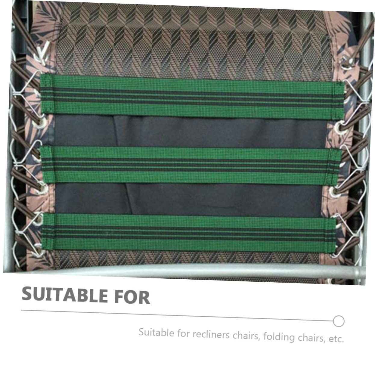 6 Pcs Reinforcement Strap for Recliner Belt Gravity Chair Fabric Sashes Reinforcement Belt for Chair Recliner Chair Repair โ image 2