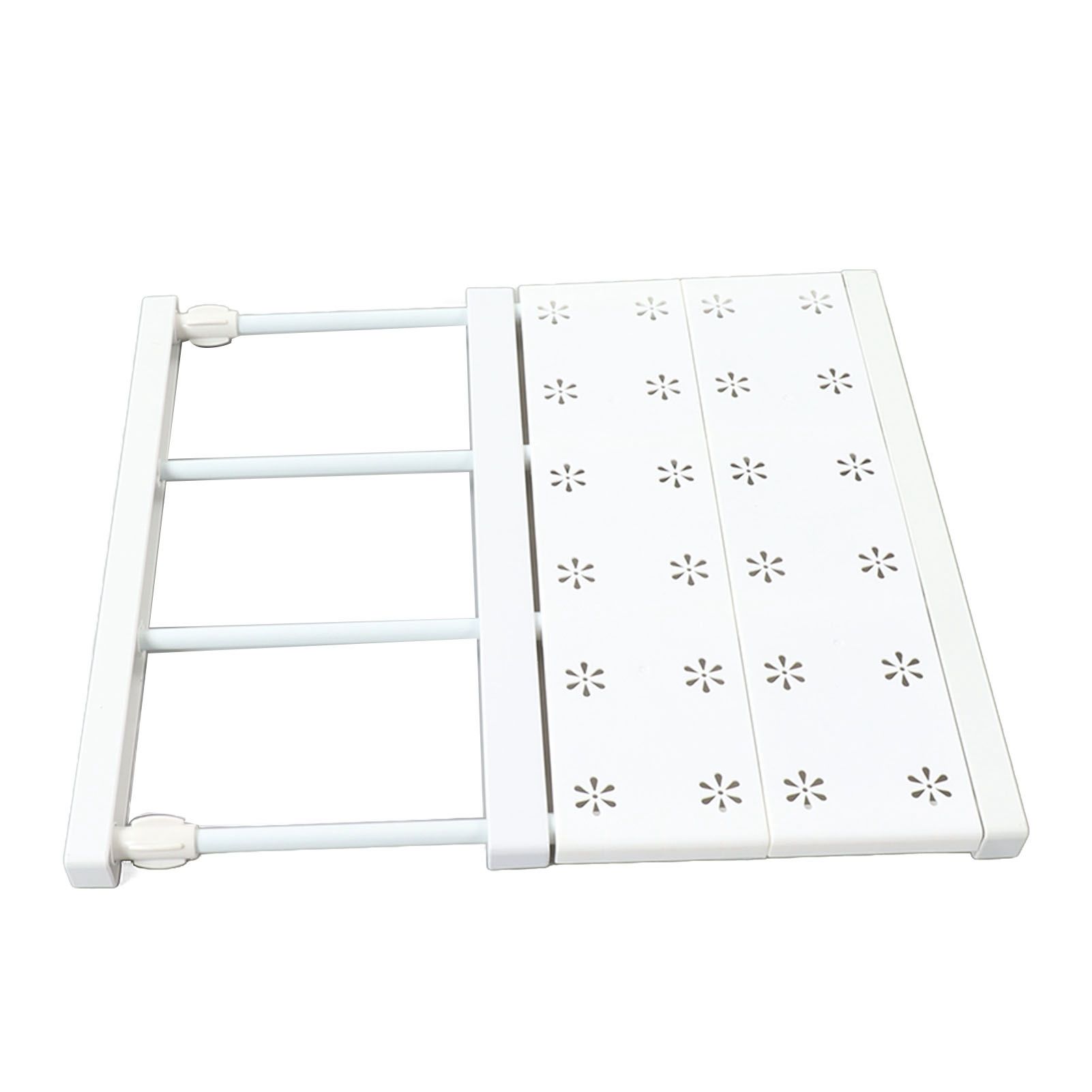 Tension Shelf Adjustable Space Saving Expandable Closet Organizer Dividers for Shoe Cabinet Closet Length 30‑40cm/11.8‑15.7in — image 5
