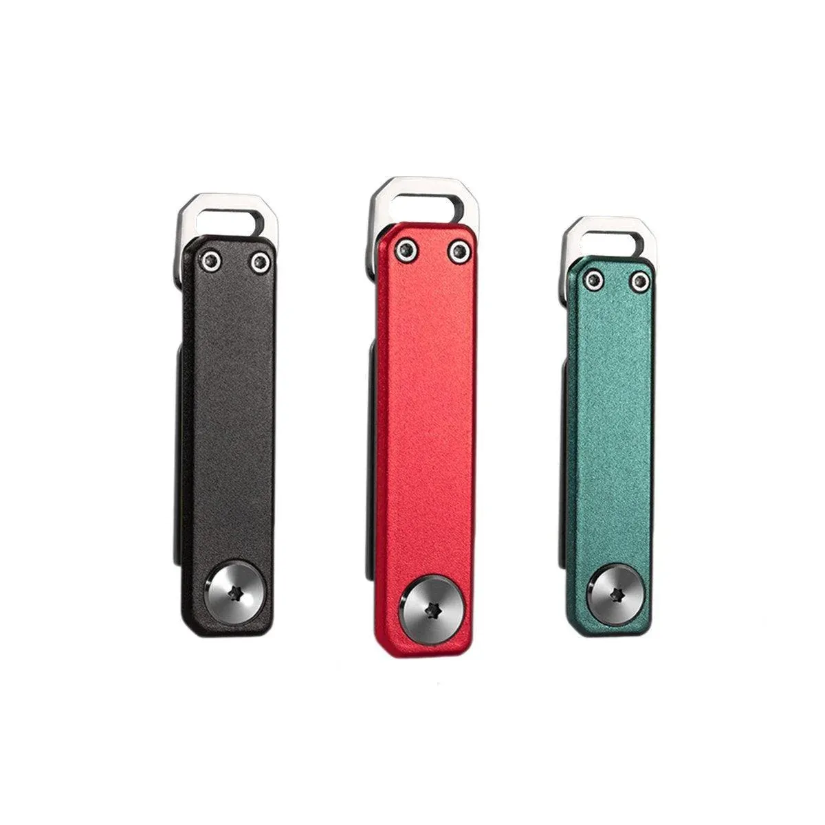 Multifunctional Folding Knife Case Opener Portable Bottle Opener EDC Tool Kit - Green β image 3